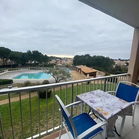 Le Carpe Diem T2 Piscine Climatisation Parking アパート *